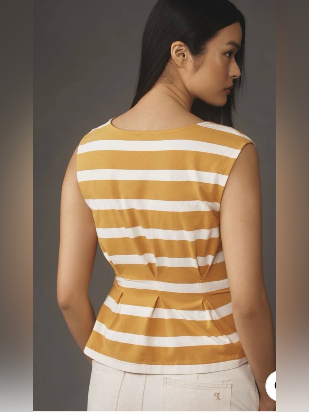 Anthropologie Maeve sleeveless v-neck top size medium - Picture 2 of 9